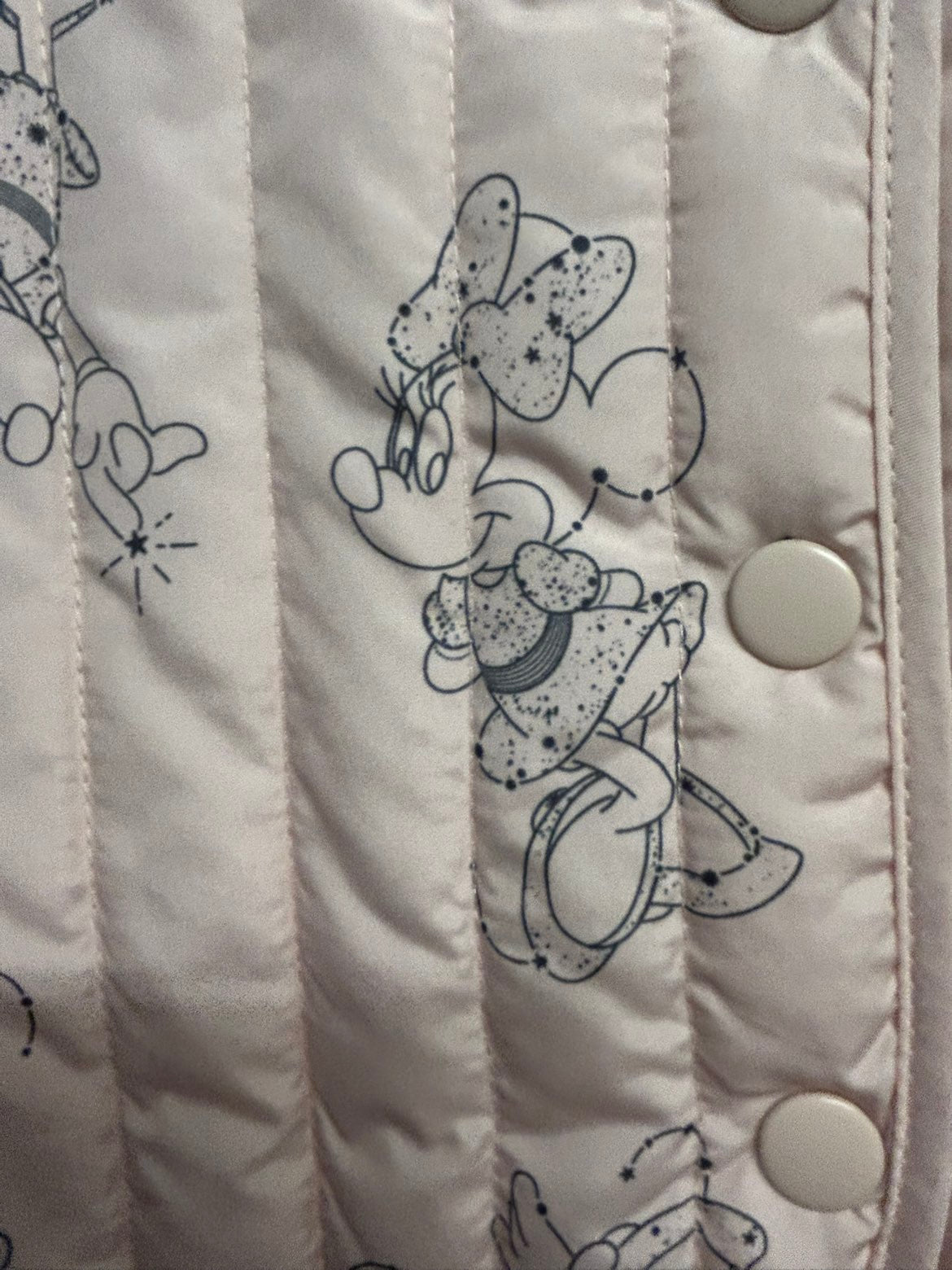 Primark Disney Minnie Mouse Pink Bodywarmer Gilet Age 6-9 Months Brand New