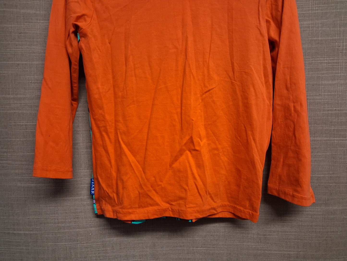 George Disney Monsters Inc Sully  Long Sleeve Red T-Shirt Age 6-7 Years