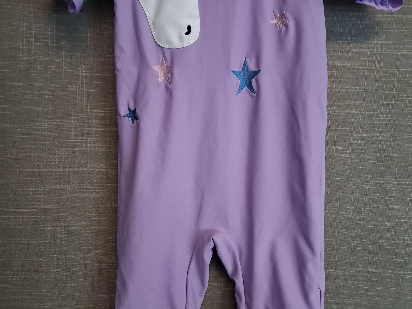 Next Girls Purple UV Swimsuit One Piece Age 7 Years