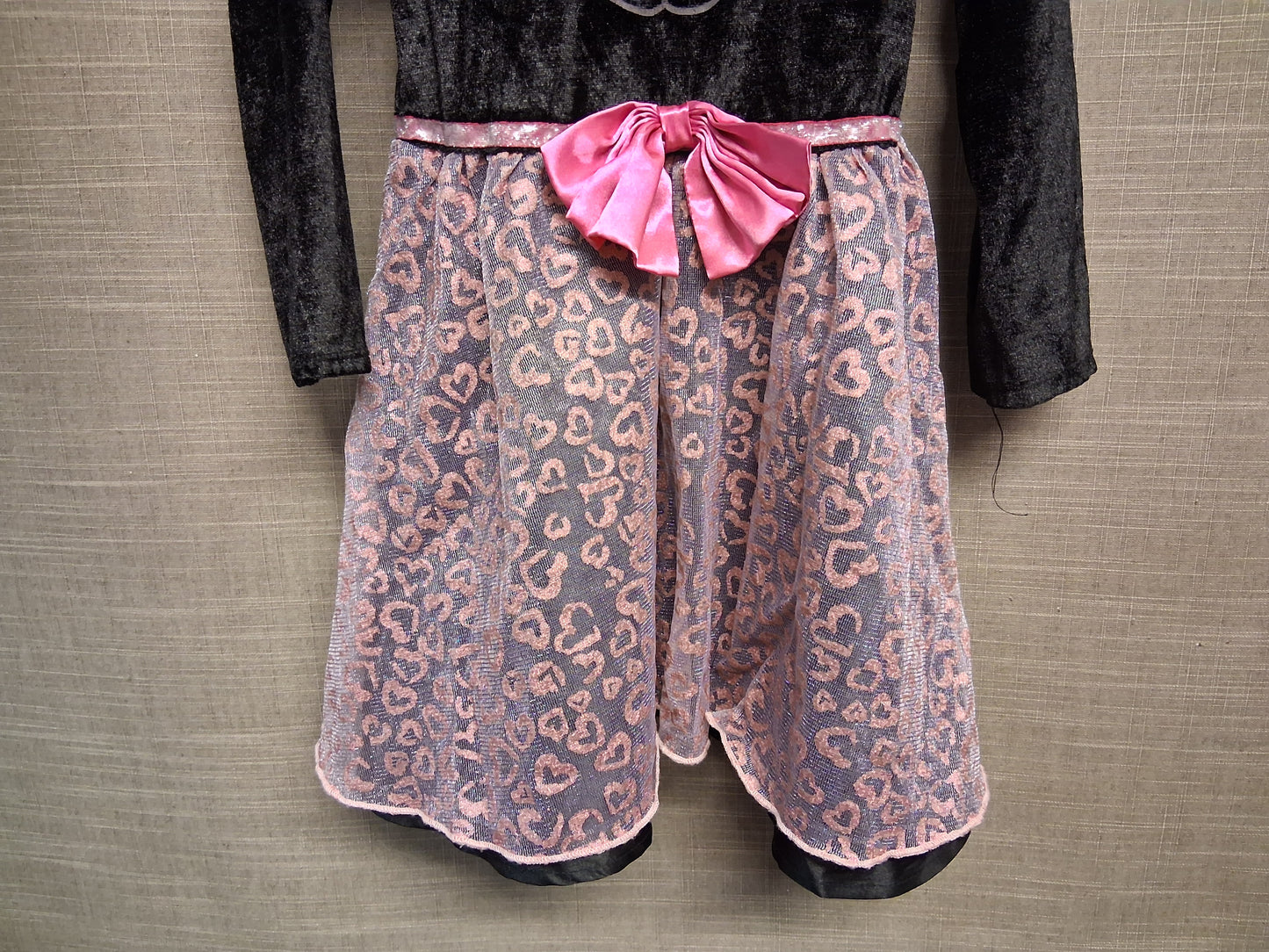 Morrisons Girls Halloween Cat Theme Dress Age 3-4 Years