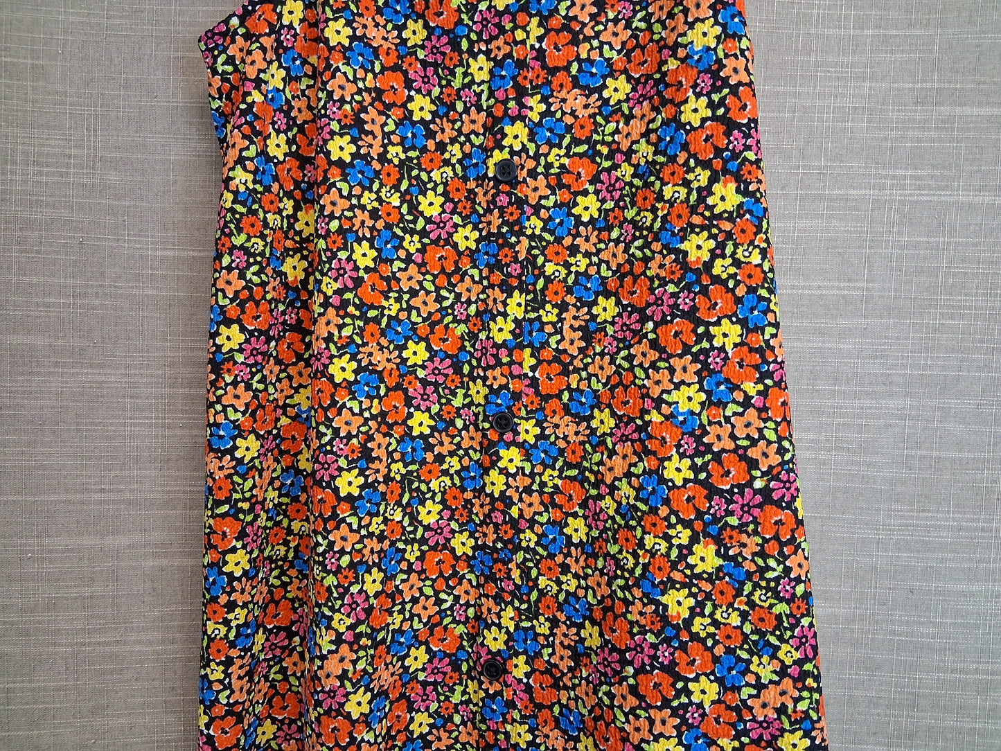 Primark Girls Multicolour Floral Strappy Sundress Age 10-11 Years