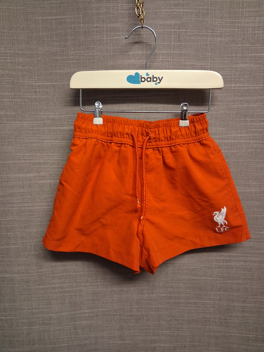 Liverpool Football Club Swim Shorts Red Boys Age 3-4 Years