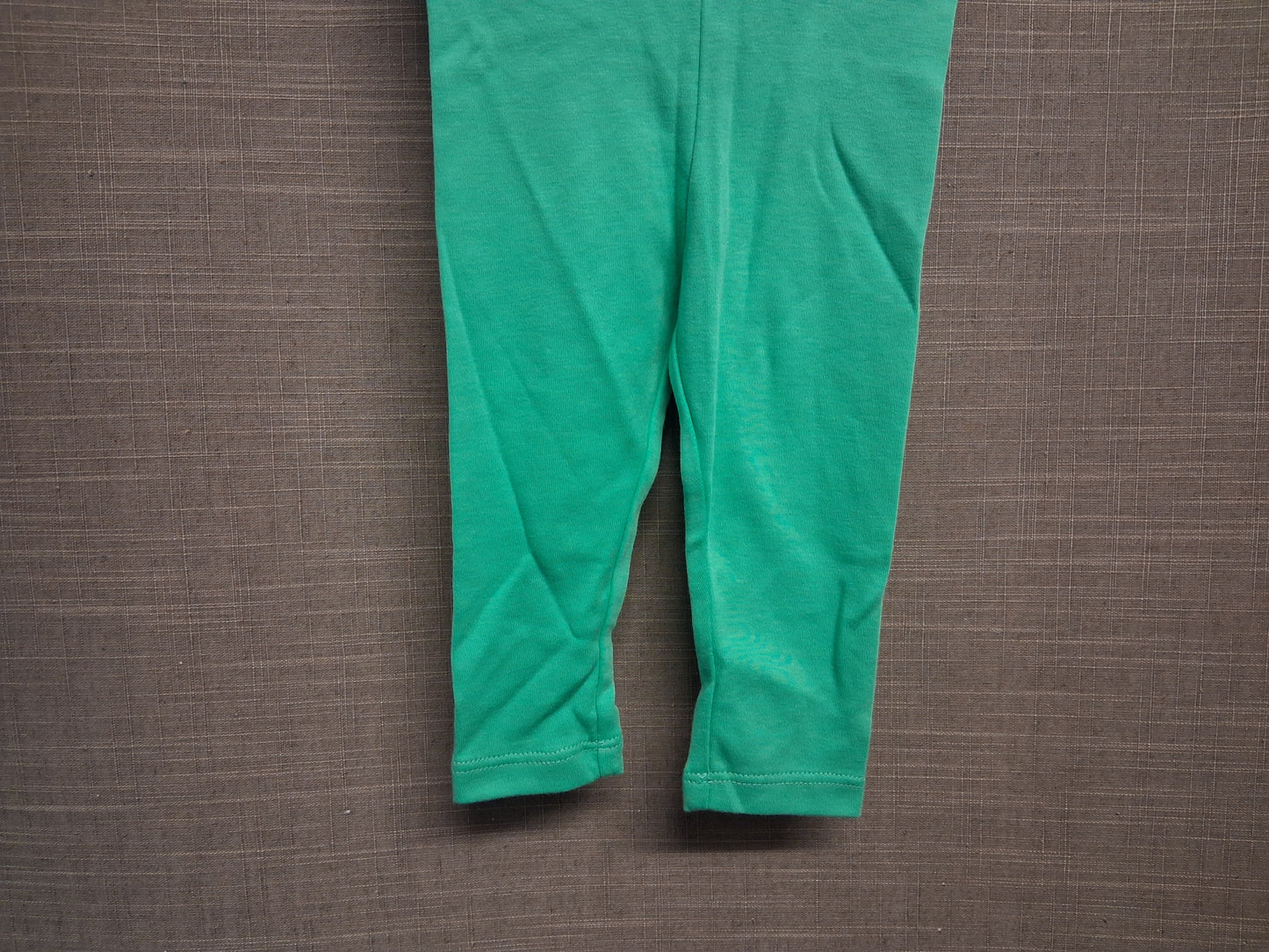 Next Girls Green Jersey 100% Cotton Leggings Age 9-12 Months