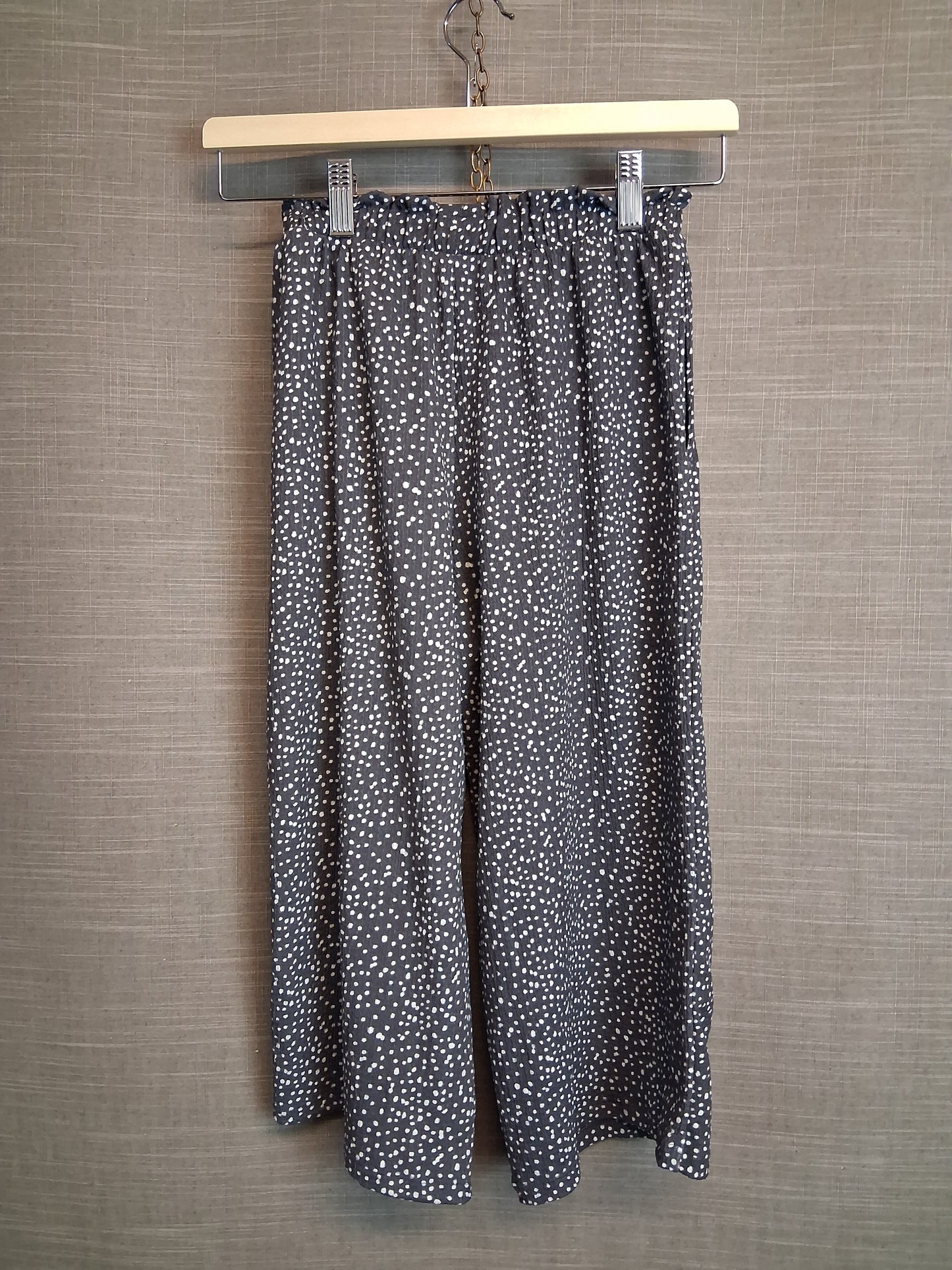 Nutmeg Girl Spotty Summer Lightweight Trousers Age 9-10 Years