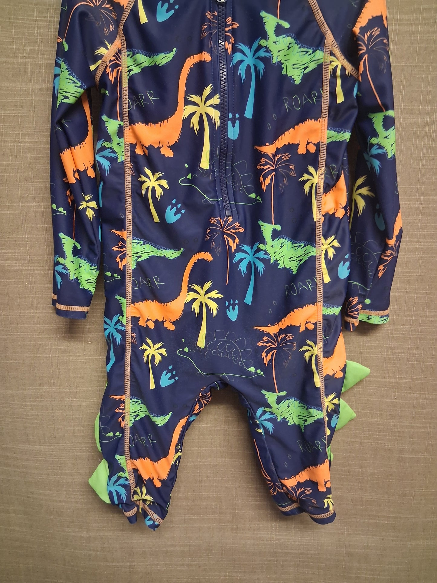 Originals Boys Dinosaur One Piece UV Swimsuit Age 4-5 Years