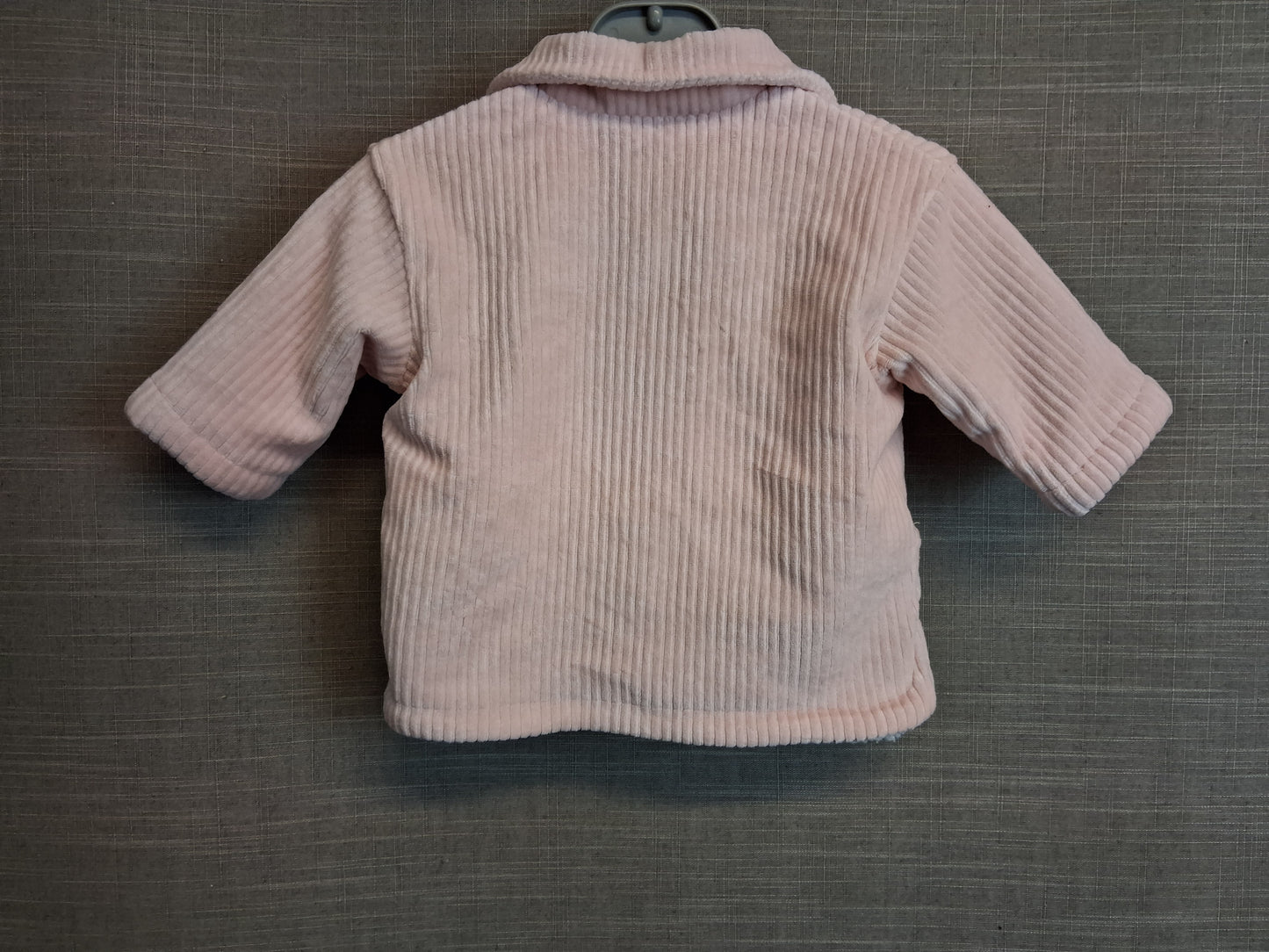 Nutmeg Girls Shacket Pink Shearling Lined Age 0-3 Months