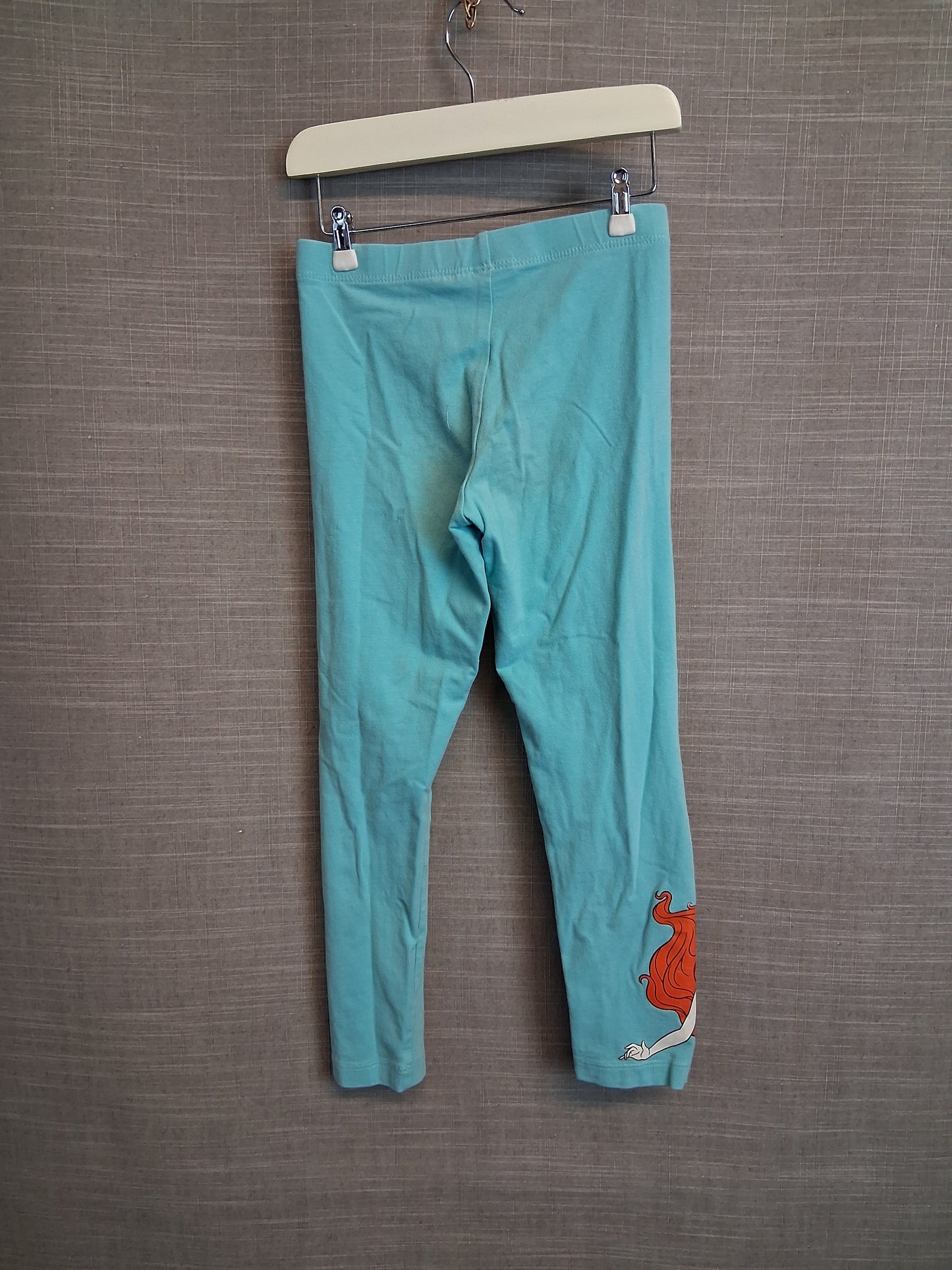 Marks & Spencer Girls Ariel Leggings Blue Age 5-6 Years