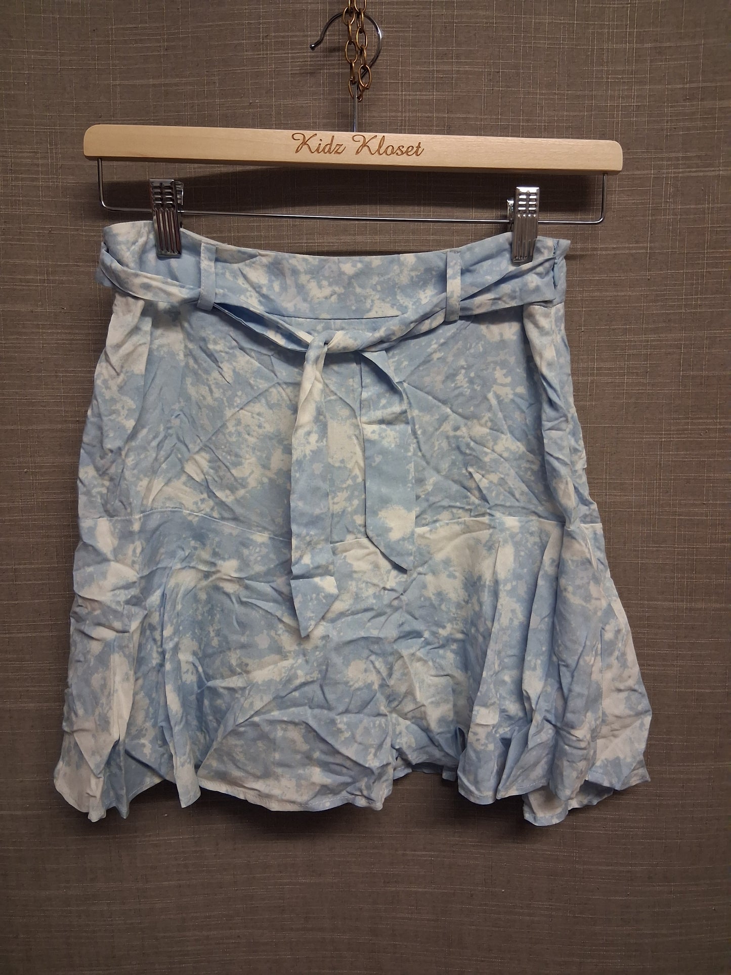 New Look Girls Blue Tie Dye Skorts Age 13 Years