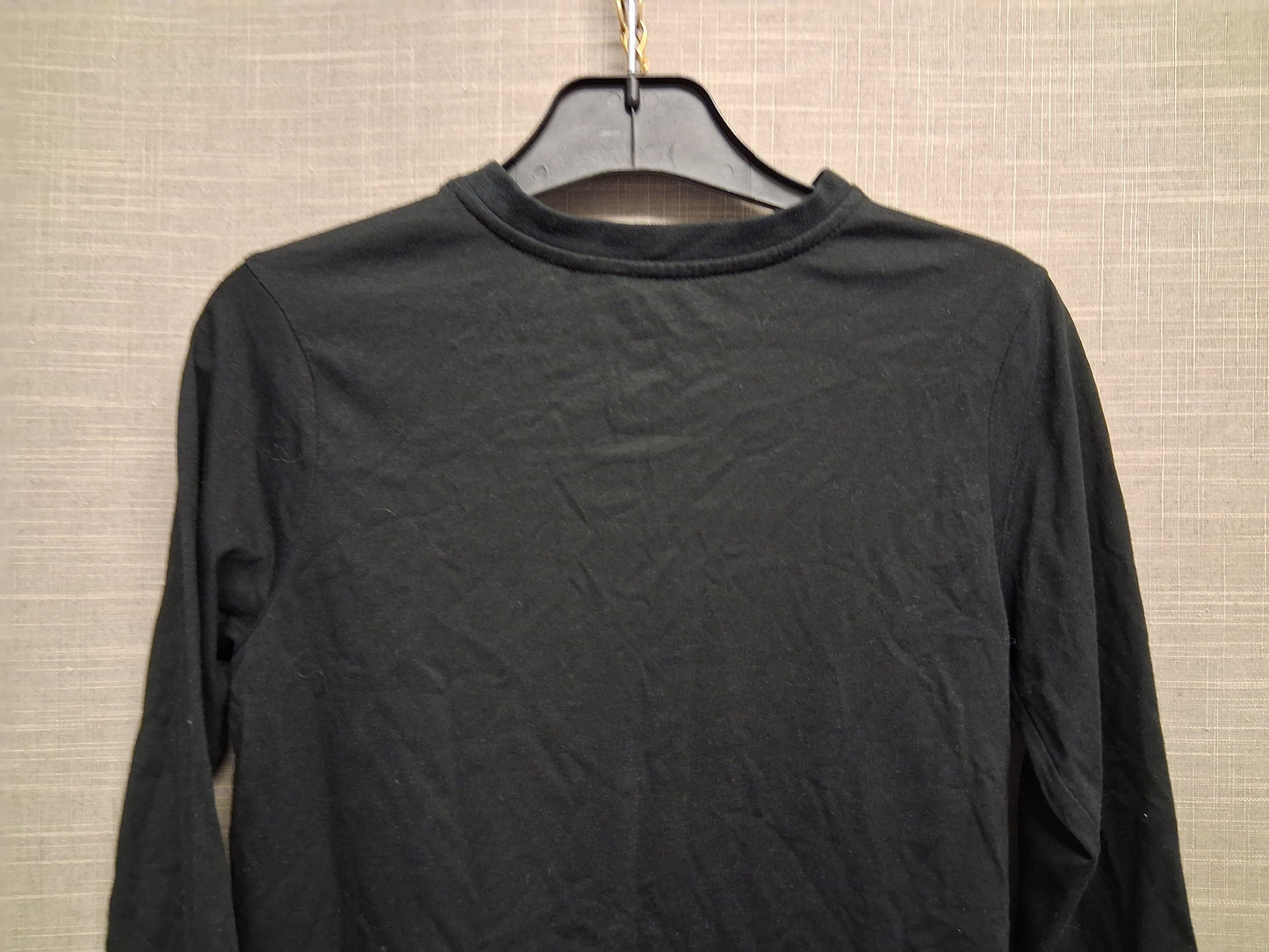 George Boys "Pudsey" Children in Need Black Long Sleeve T-Shirt Age 7-8 Years Sen Friendly