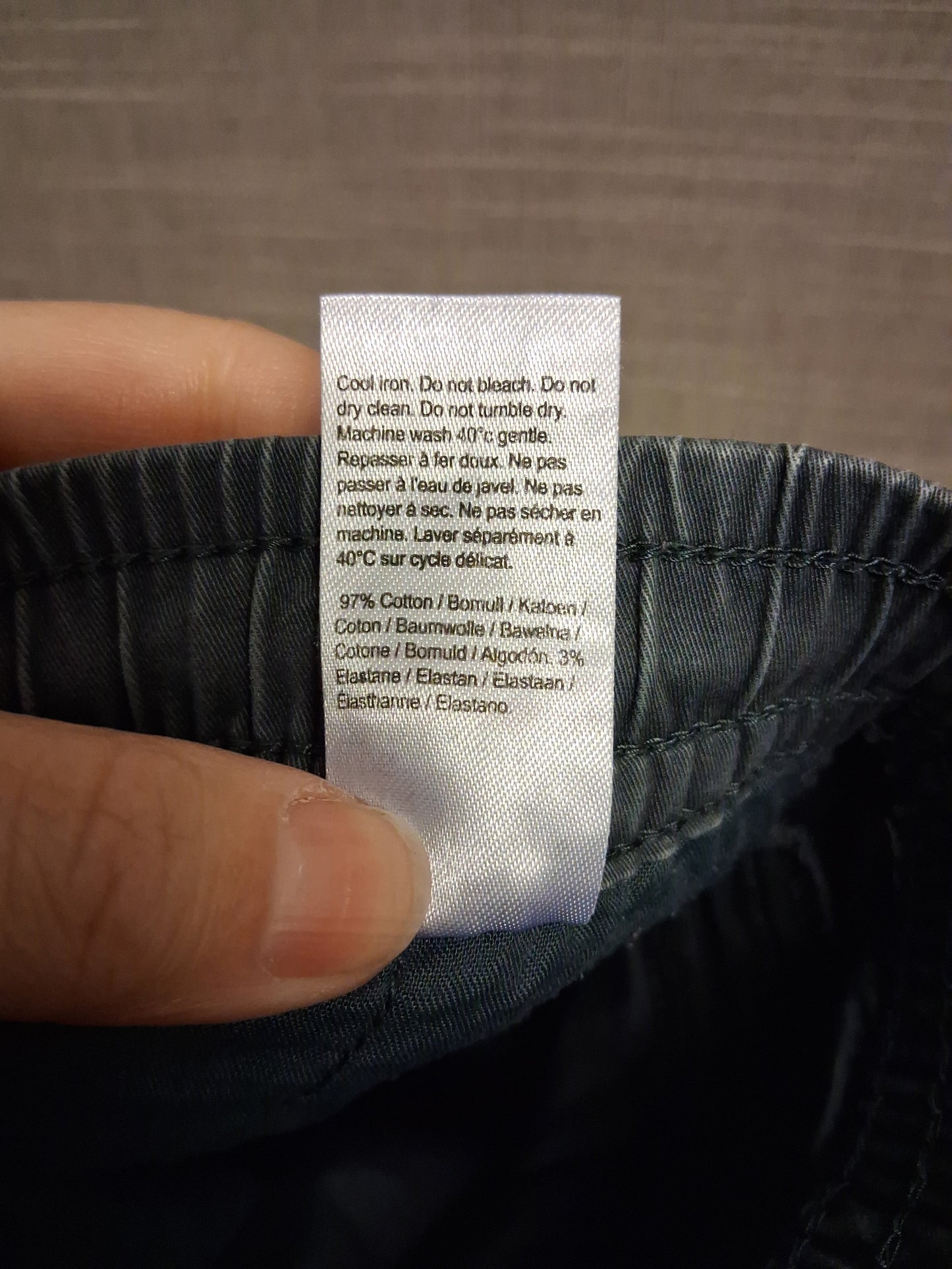 River Island Grey Cargo Trousers Age 2-3 Years