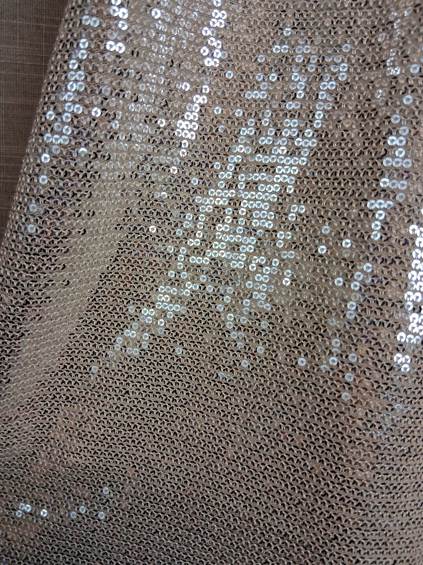 Primark Girls Gold Iridescent Sequin Dress Age 2-3 Years