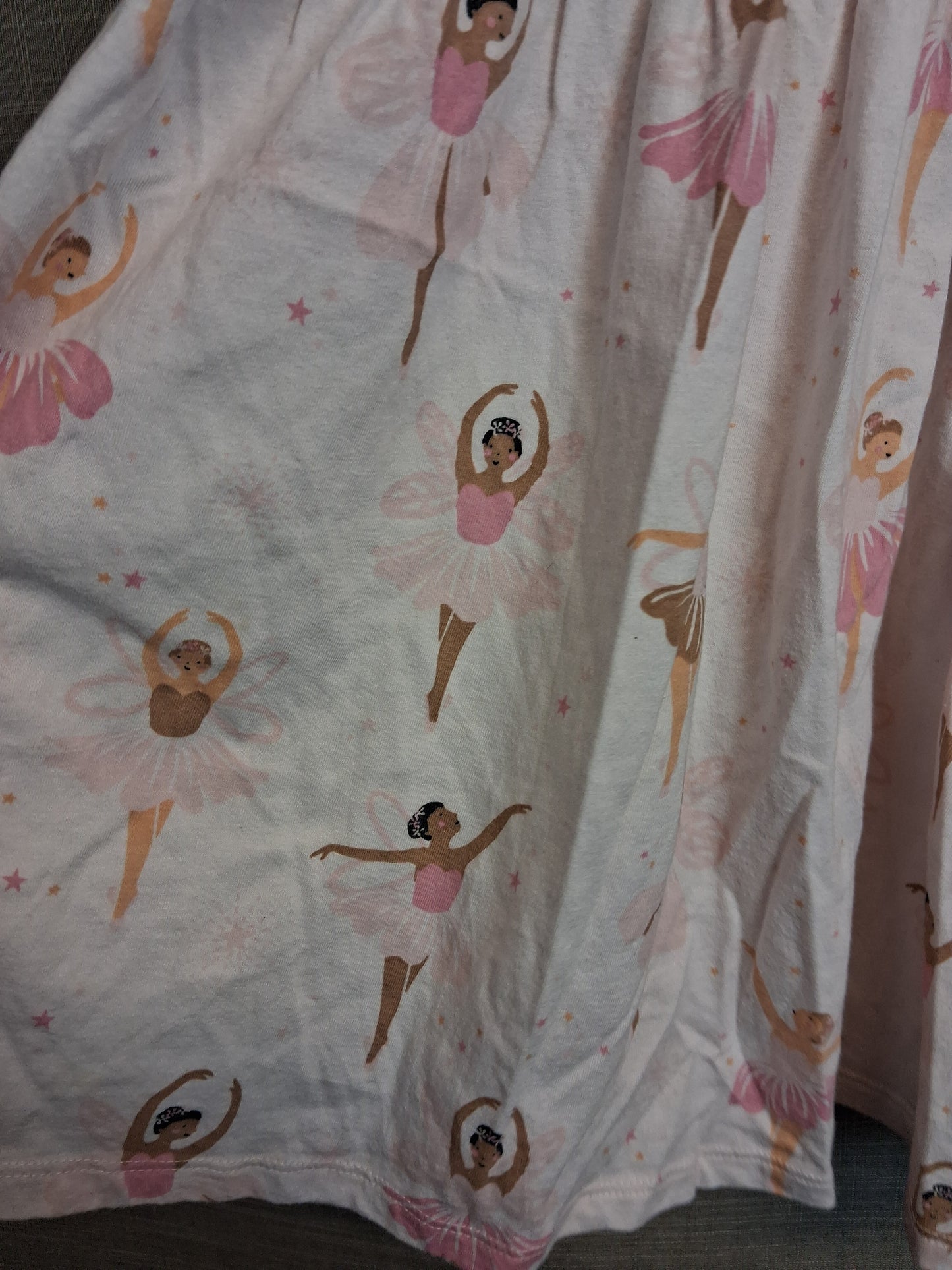 F&F Girls Sundress Sleeveless Ballerina Theme Age 5-6 Years