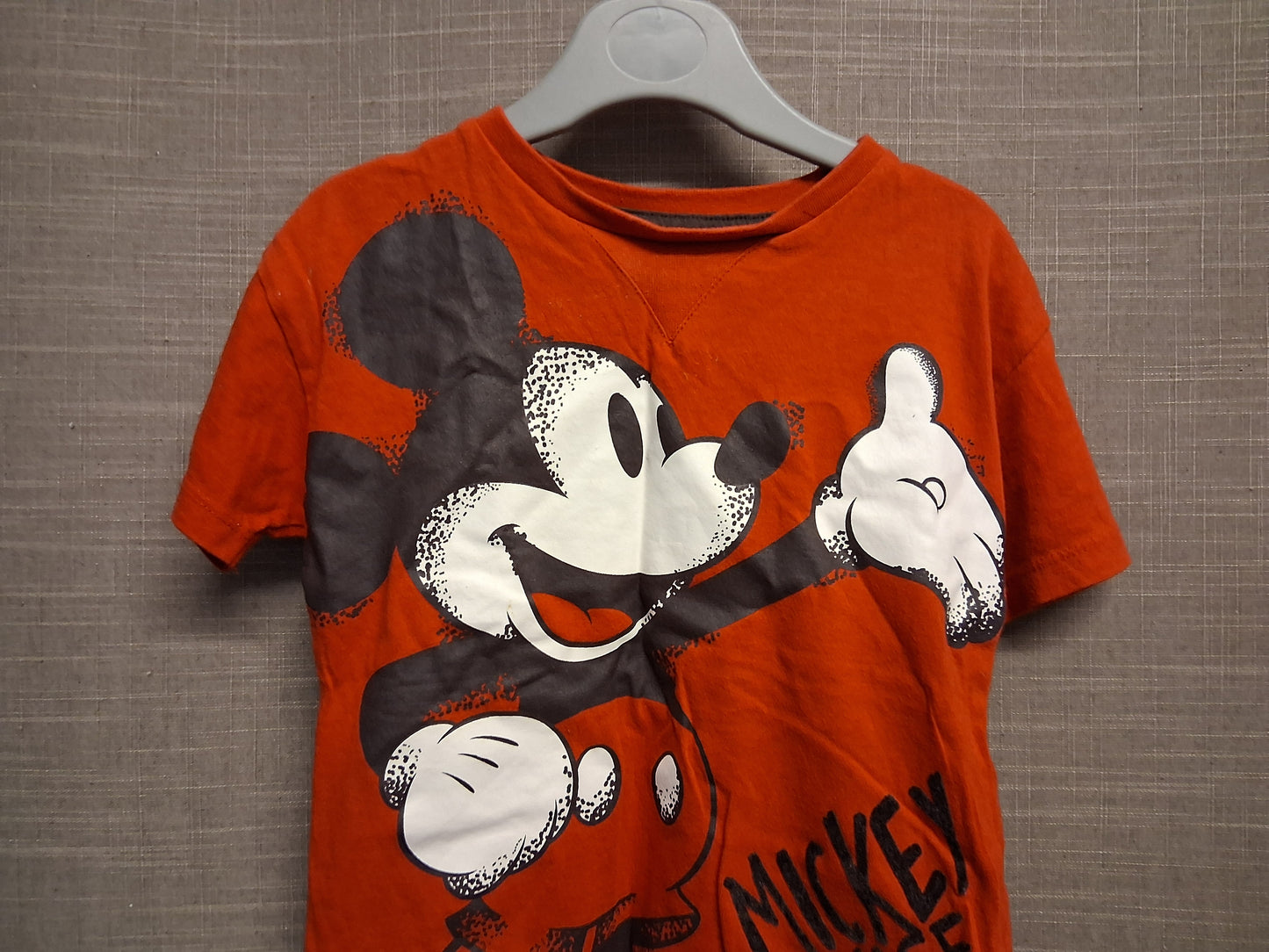 Disney Primark Mickey Mouse Short Sleeve T-Shirt Age 3-4 Years