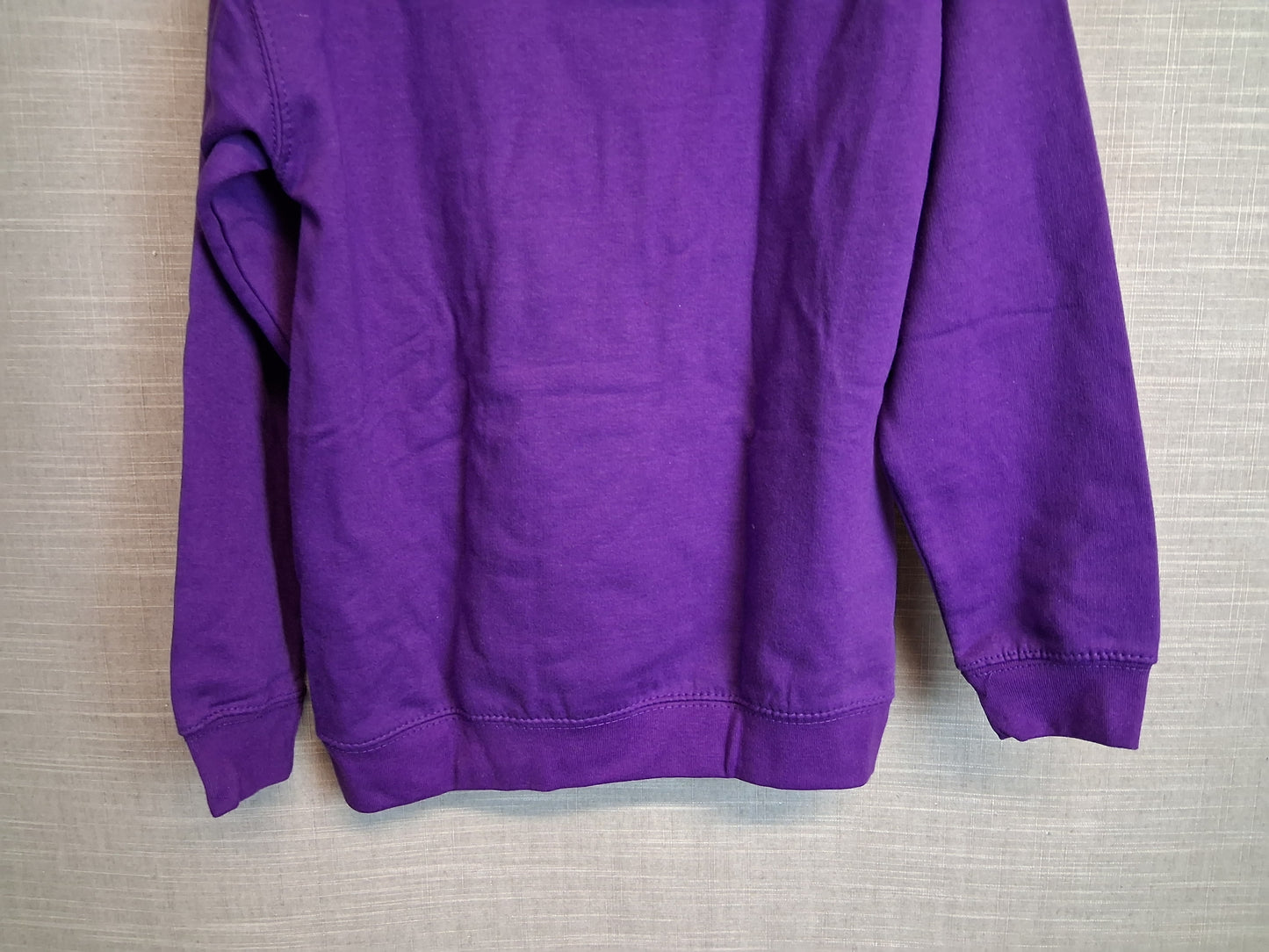 Just Hoods Girls Purple Hoodie Jersey Age 8-10 Years