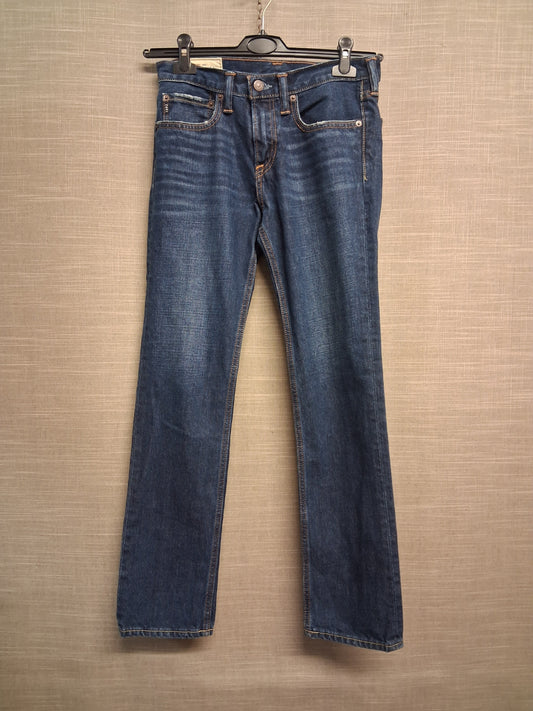 Abercrombie and Fitch Skinny Darkwash Blue Denim Jeans Age 14 Years