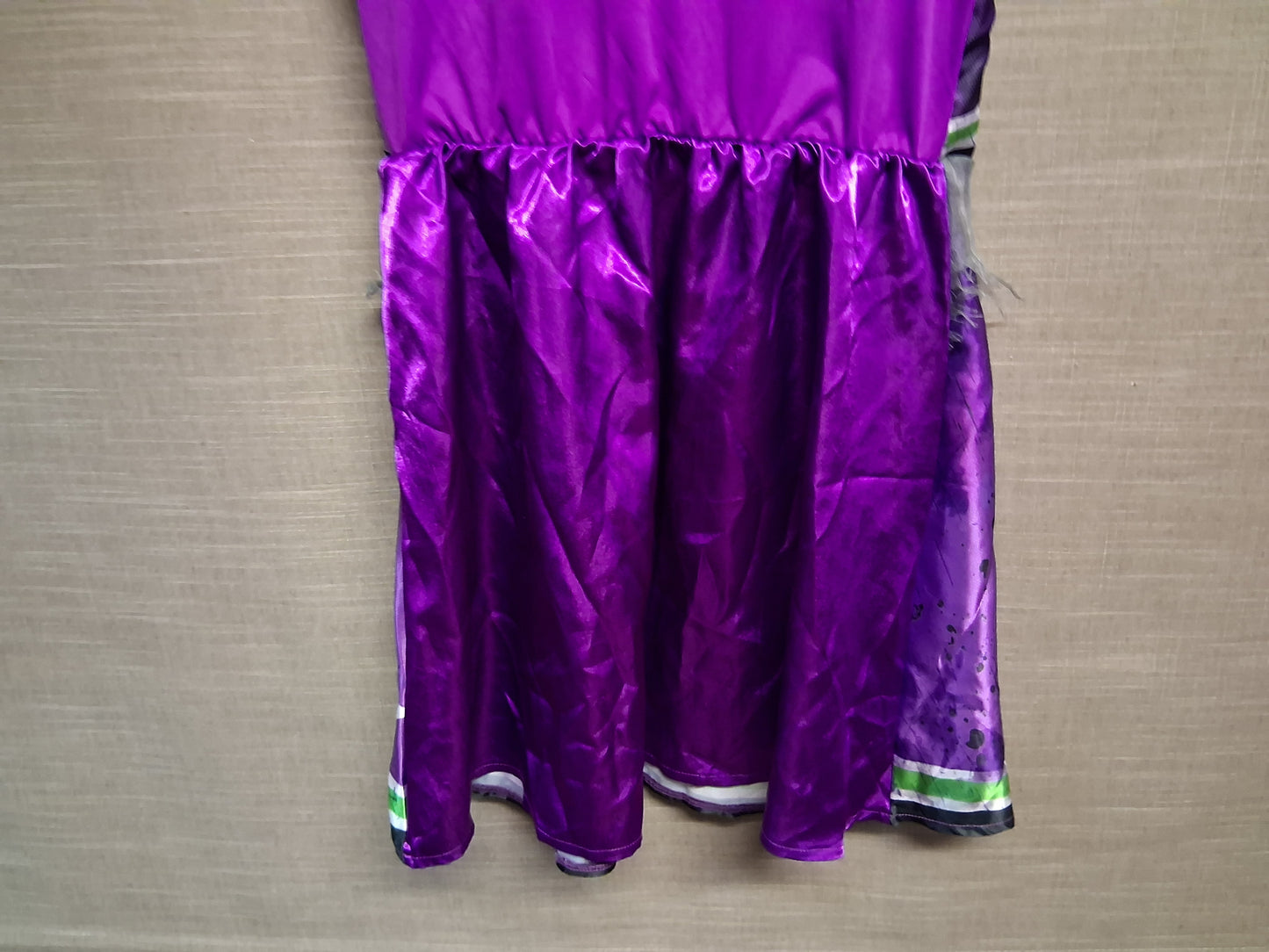 Wilko Halloween Zombie Cheerleader Costume Purple Age 11-12 Years