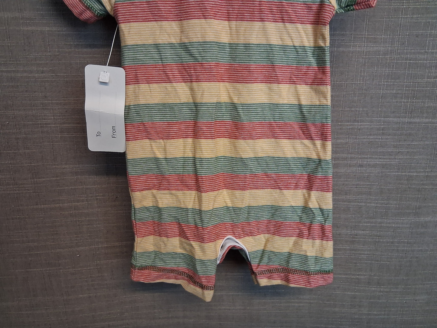 Nutmeg Boys Multicolour Striped Romper Age 0-3 Months New