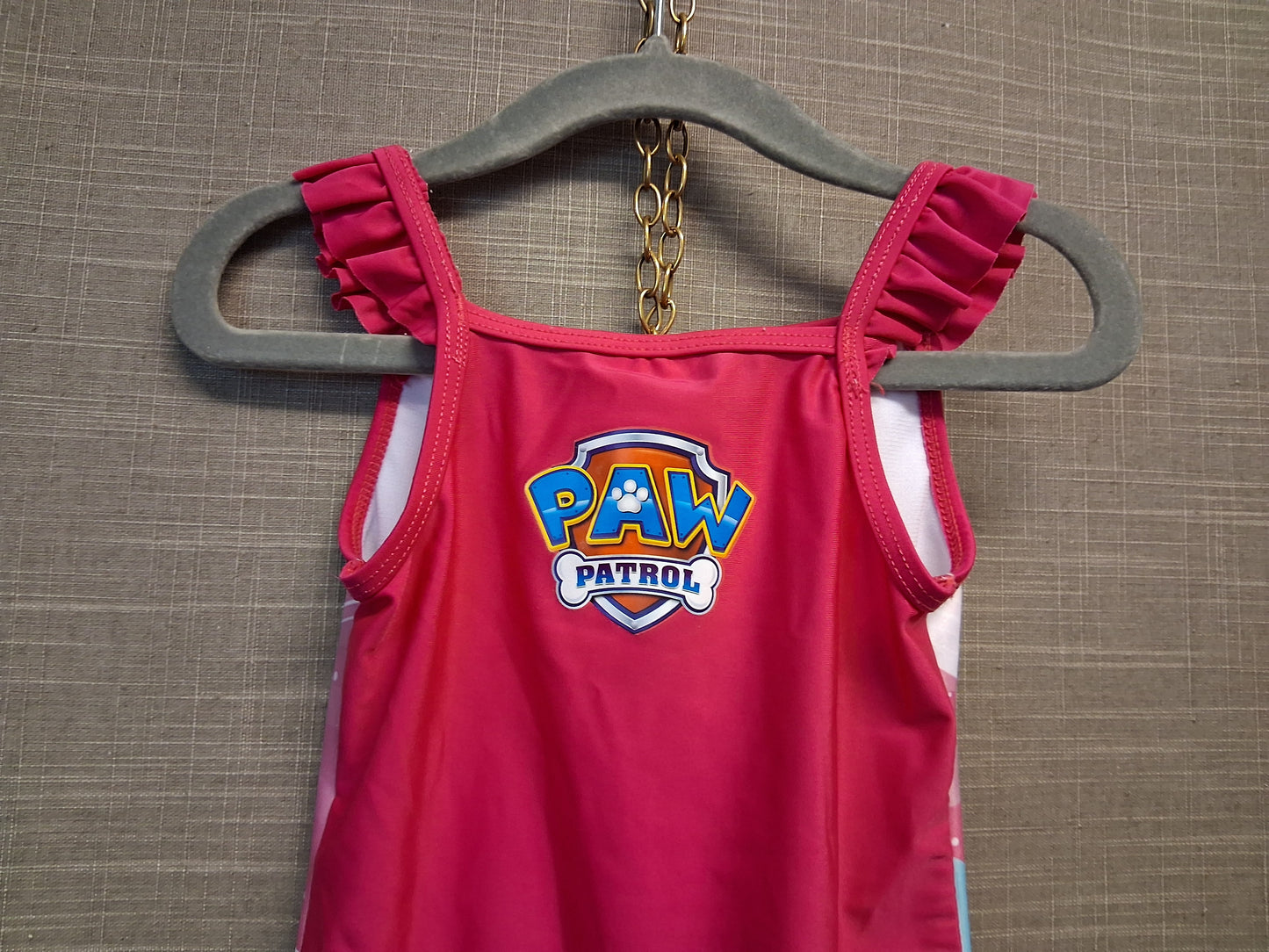Character World Paw Patrol Girls Swimsuit One Piece Age 4 Years