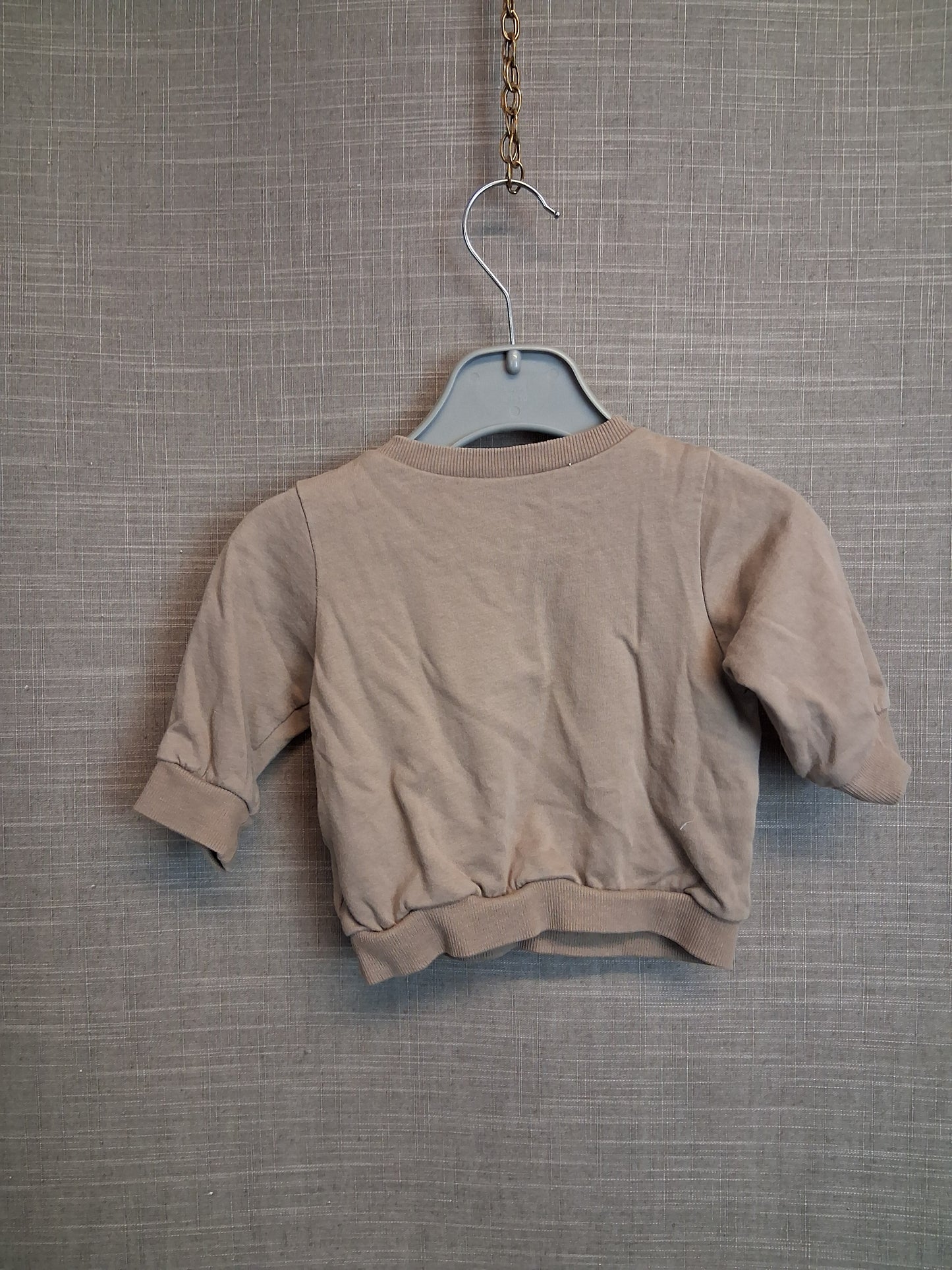 H&M Boys Brown Sweater Jumper Age Newborn