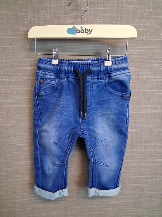 Next Boys Blue Jeans Age 3-6 Months