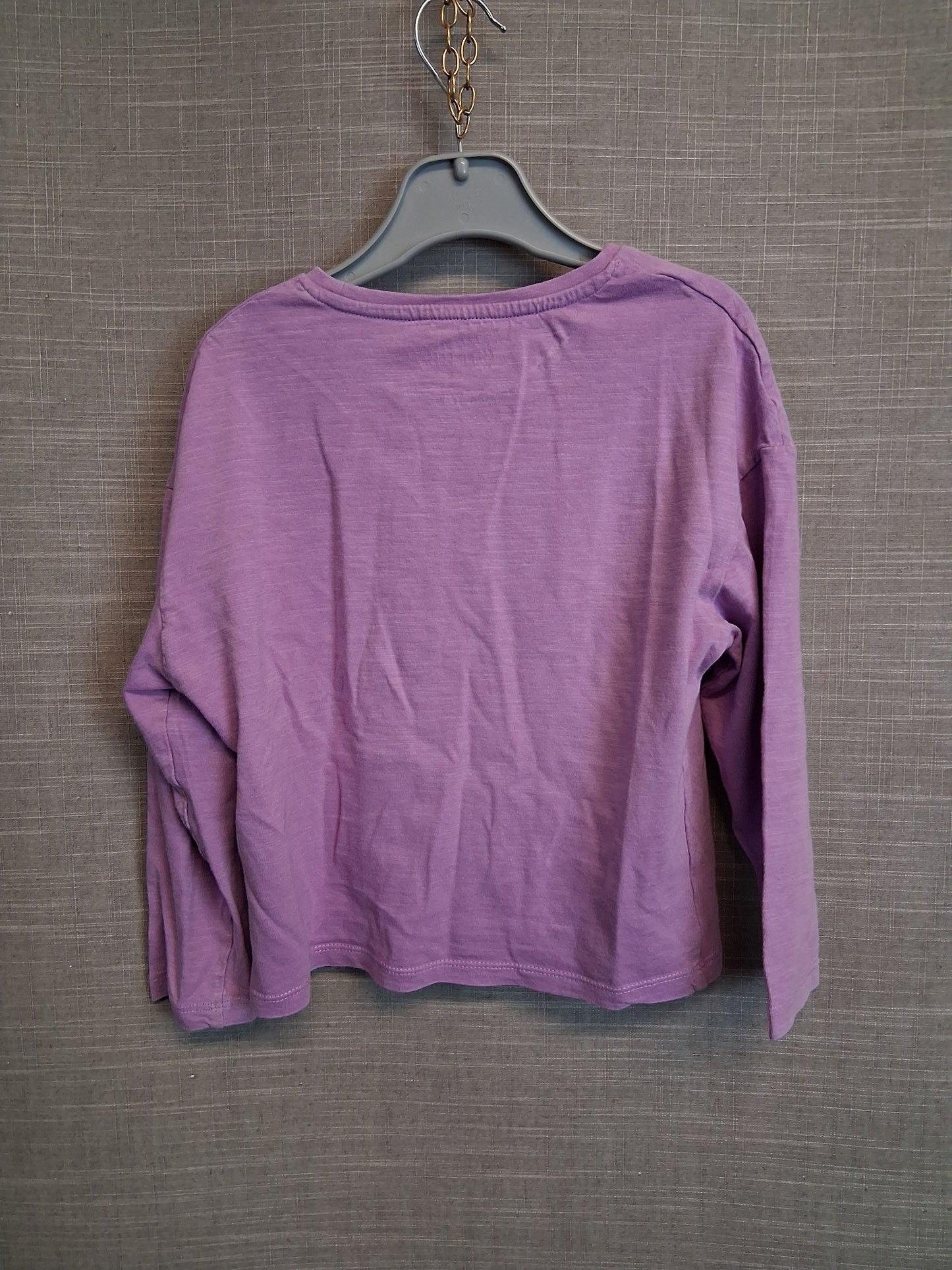 Marks & Spencer Girls Moana Long Sleeve T-Shirt Purple Age 5-6 Years