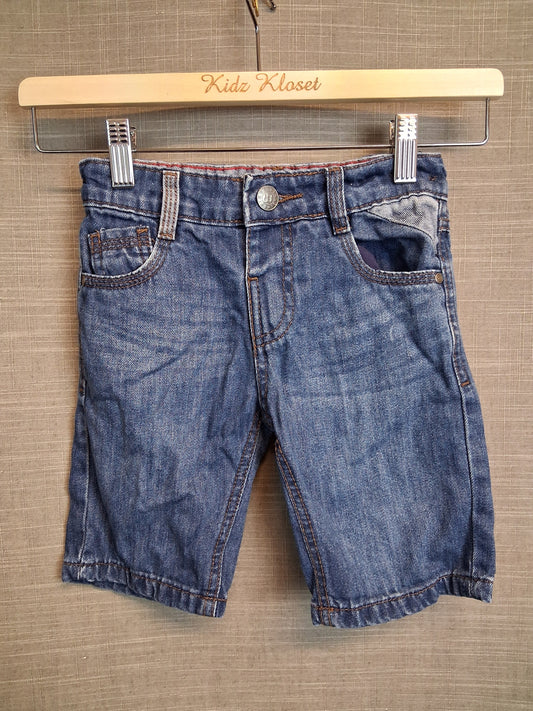 M&Co Boys Blue Denim Shorts Age 4-5 Years