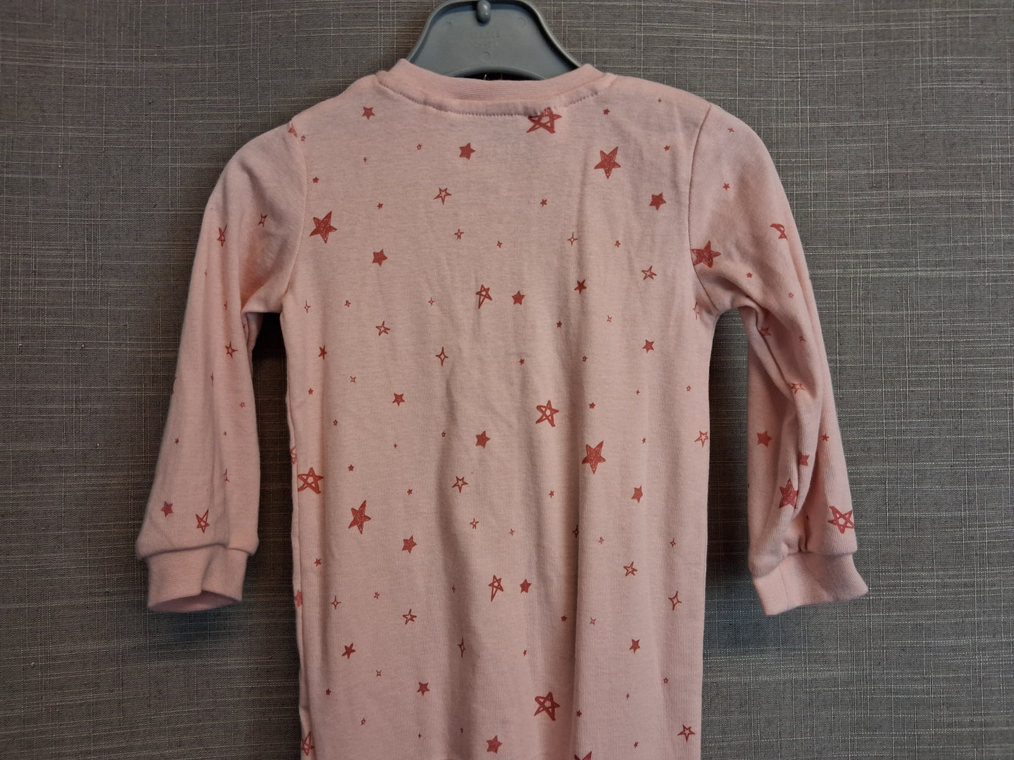 Luliput Sleepsuit Pink Star Print Age 6-9 Months