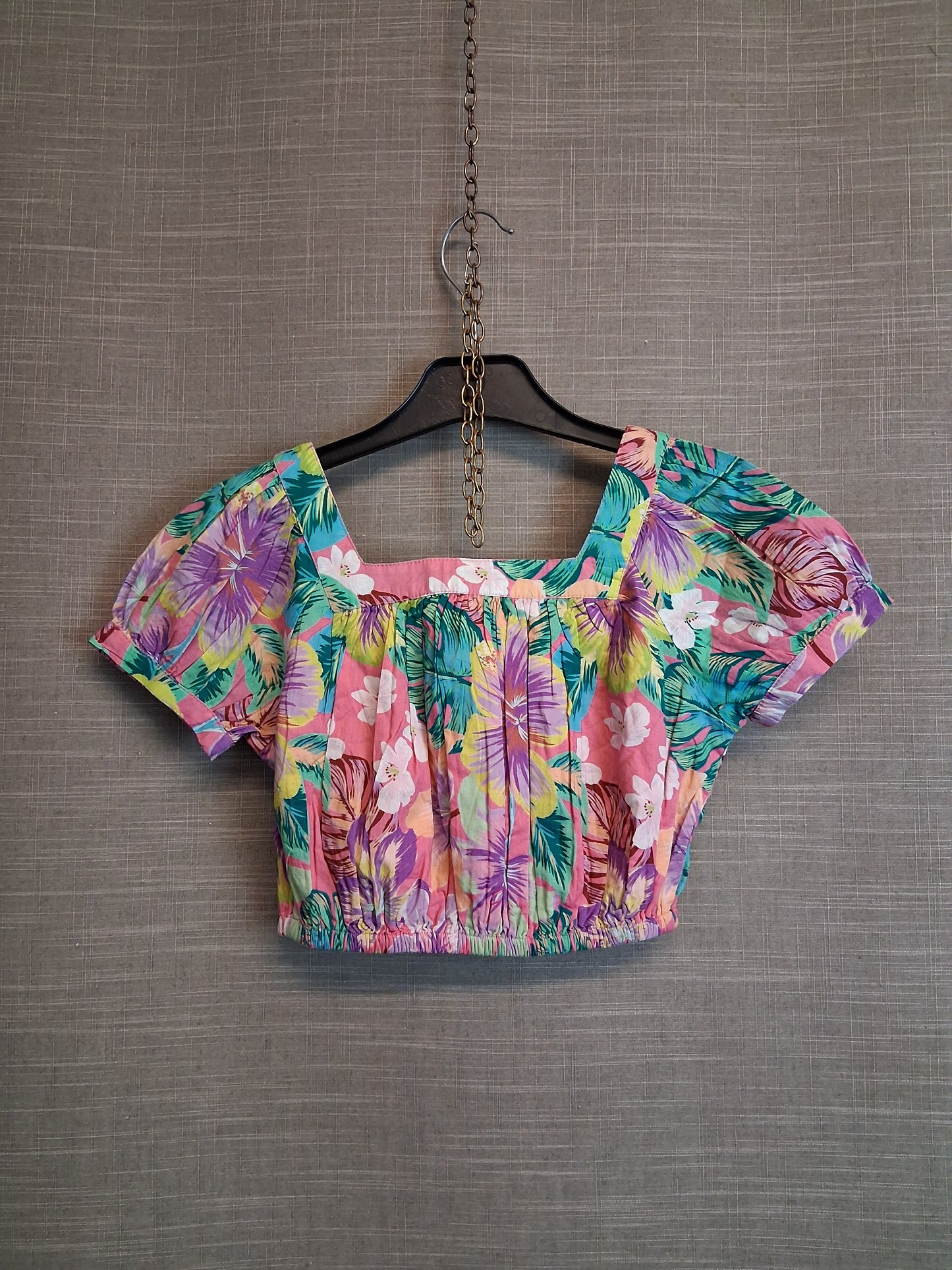 TU Girls Cropped Short Sleeve T-Shirt Age 8 Years