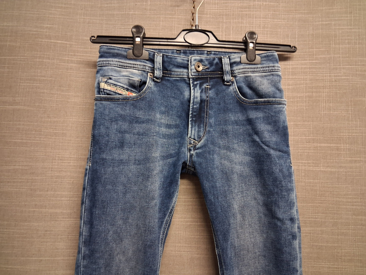 Diesel Boys Skinny Leg Blue Denim Jeans Age 12 Years