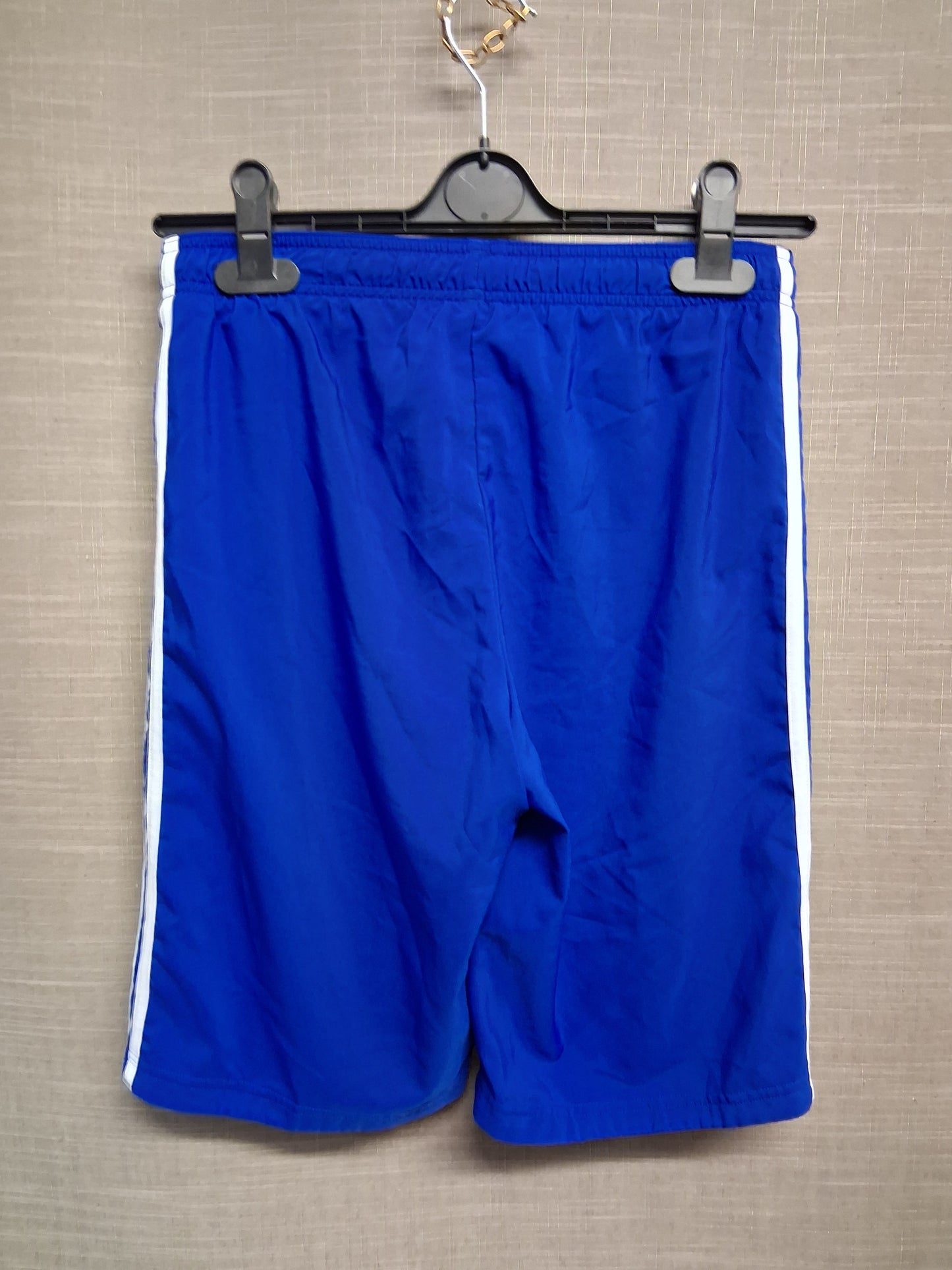 Adidas Boys Blue Shorts Age 13-14 Years