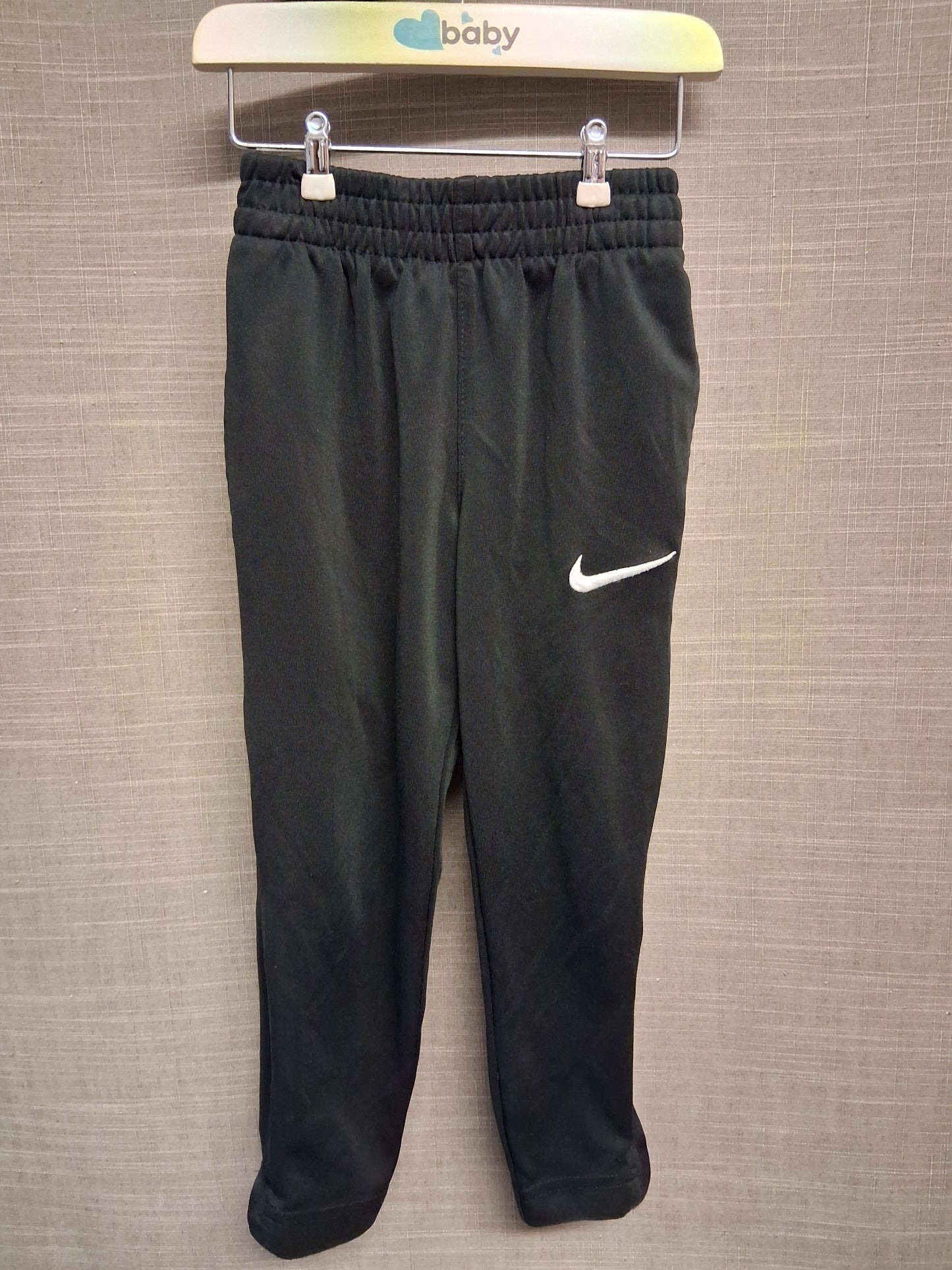 Nike Boys Black Satin Joggers Age 3-4 Years