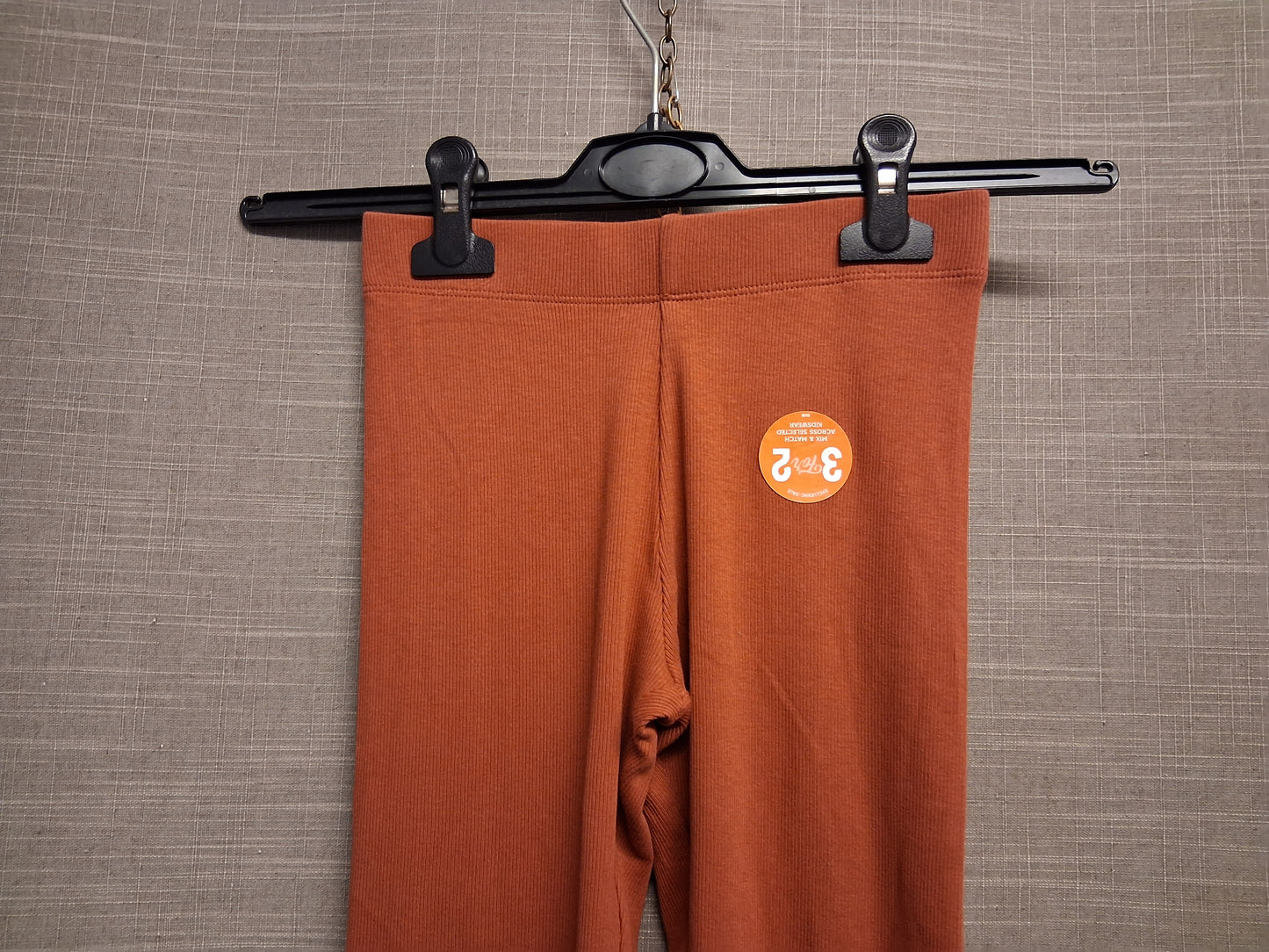 Marks & Spencer Orange Leggings Age 10-11 Years NWOTS
