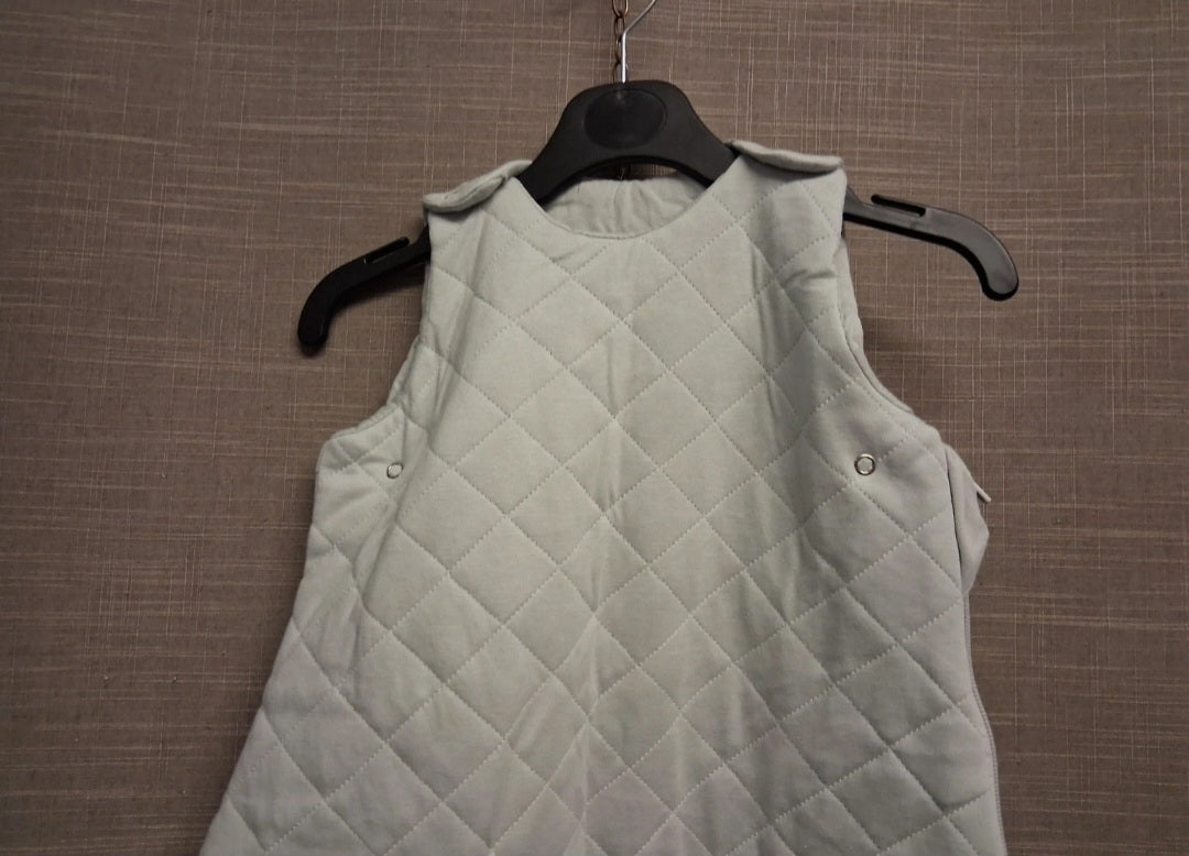 Lily & Dan Sleeping Bag Blue Grey Age 12-24 Months 2.5 Tog 100% Cotton