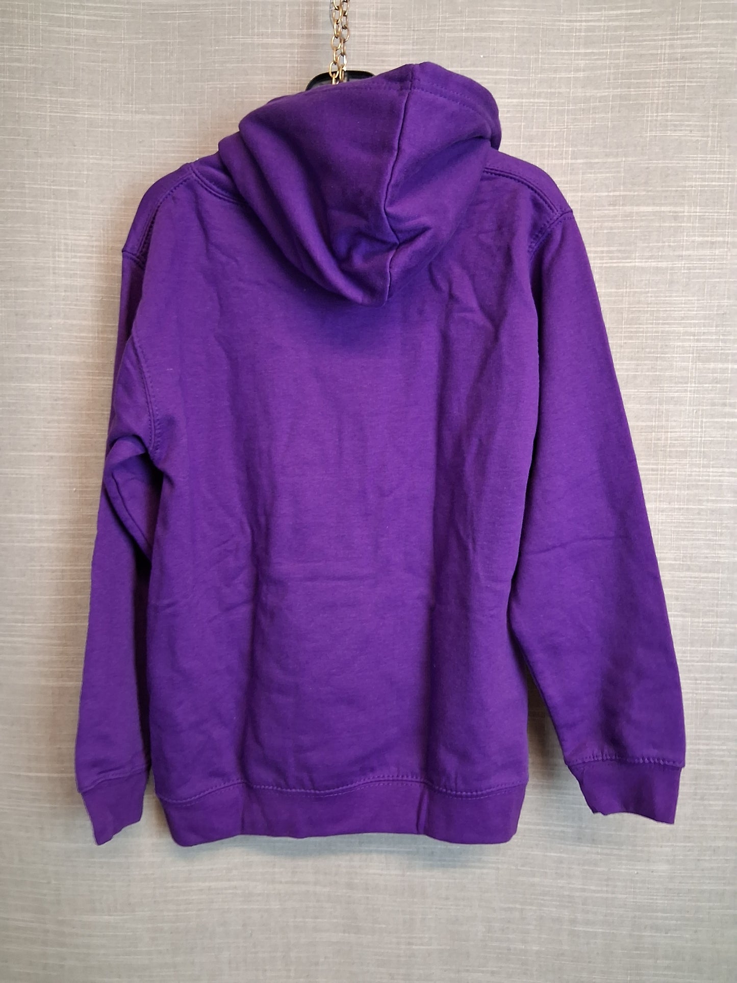 Just Hoods Girls Purple Hoodie Jersey Age 8-10 Years