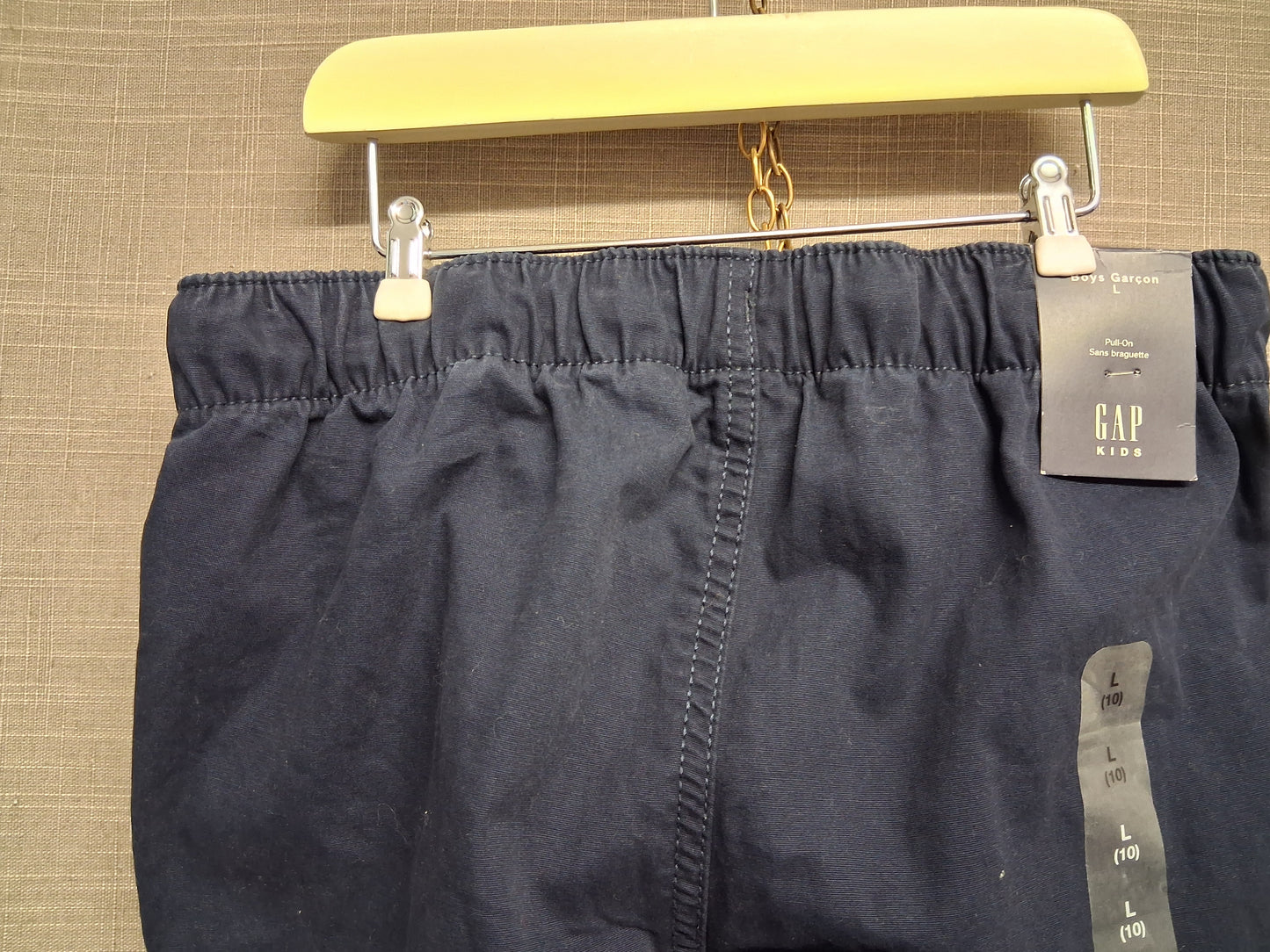 GAP Boys Blue Pull On Braguette Trousers Age 10 Years New